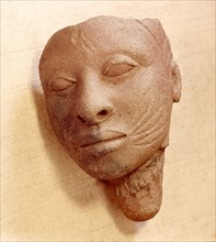 A terracotta Ife head
