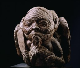 An Ife terracotta sculpture, thought to depict a gagged sacrificial victim