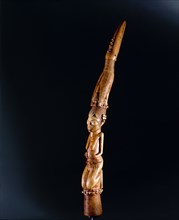 A wand or tapper used in the Yoruba Ifa divination cult