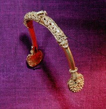 A gold spur in the Borre style