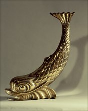 Fish ornament from the ship Royal Oak which sank in Scapa Flow in 1939