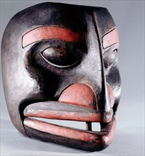 Mask with moveable eyes