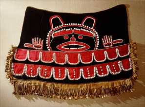 A ceremonial blanket of Hudson Bay Co
