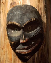 A mask of the Crooked Face Society from the Treasure House of Gitanmaks village