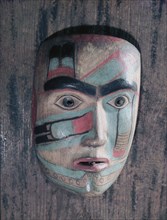Mask in the form of a man