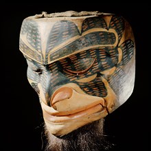 Mask used in the Naxnox dance series which involved the dramatisation of a name