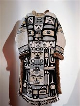 Robe worn at potlatches by a man of high rank