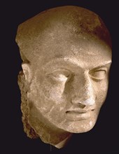 Head of an ascetic