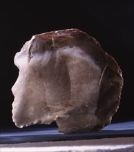 Jasper flint, may have been modified to suggest the form of a bear