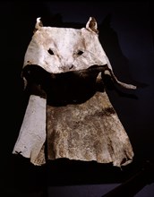 Dance mask made from fox skin