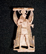 Phoenician ivory depicting the Egyptian god Horus