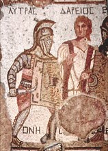 Mosaic from the House of the Galdiators