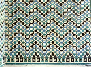 Ceramic tiles from the Alcazar of Seville