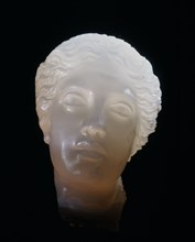 Head of a goddess or princess