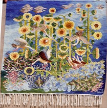 Sunflowers, 1988, by Ashour Messelhi (born 1948)
