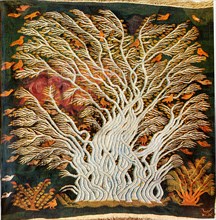 Sycamore Tree (intertwinned stems), 1971, by Karima Ali (born 1945)