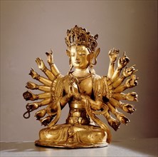 A form of Avalokitesvara, the Merciful Lord