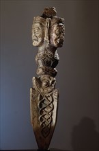 A phur bu, ritual dagger used by Tibetan lamas