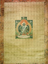 Thang Ka (sacred temple banner), used as an aid for meditation