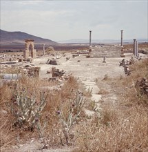 The Roman ruins at Thuburba Majus