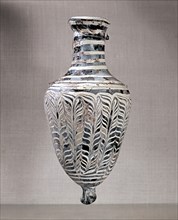 Vases like this are often found in Roman burials filled with perfume for the dead