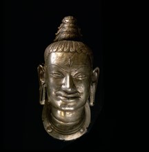 Rare kosa head the decoration of a Shiva Lingam the phallus symbol of the god Lord Shiva