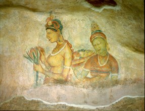 Sigiriya (The Lions rock) is an ancient rock fortress and palace ruin in the Matale district of Sri Lanka