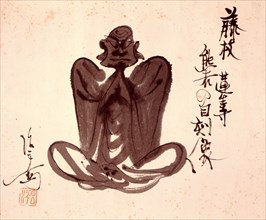 Depiction of a Kappa, a type of vampire like lecherous creature of Japanese folklore