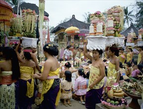 The Galungan festival