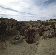 Graeco-Roman remains at Wadi Natron