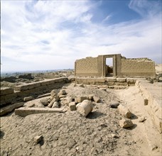 Graeco-Roman remains at Wadi Natron
