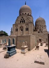 Two domed mausolea in the southern cemetery