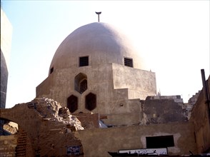 The mausoleum of al-Salih Najm al-Din Ayyub