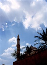 The earliest Ottoman mosque in Cairo with a so-called pencil minaret