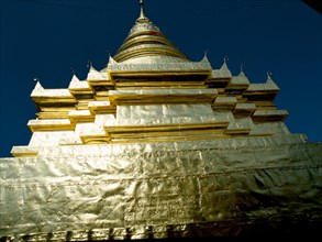 View of Wat Prathat Doi Suthep Buddhist temple