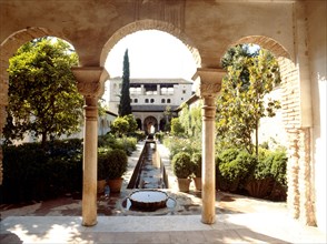 The Generalife Gardens, Alhambra, Granada   Spain