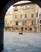 Corte Seconda del Milioni, courtyard in Venice where the house of Marco Polo once stood