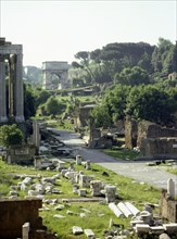 The Roman Forum, looking east