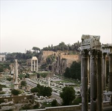 The Roman Forum looking East