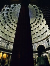 Interior view of the Pantheon