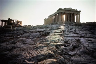 The Parthenon at sunrise