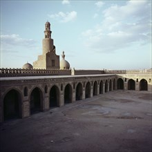 View of the Great Friday mosque built by Ibn Tulun, the first Muslim governor of Cairo
