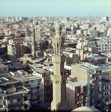 View of Fatimid Cairo from the Great Friday Mosque