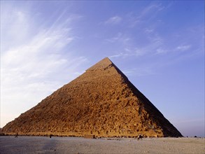 The Pyramid of Khephren at Giza