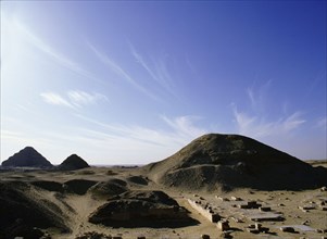 Pyramids of Zoser, Userkaf and Teti