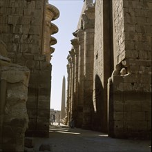 The Hypostyle Hall at the great temple of Amun, Karnak