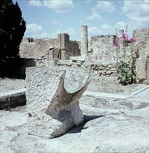 Sundial at Bulla Regia