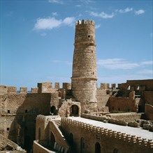 The watch tower of the Ribat of Monastir