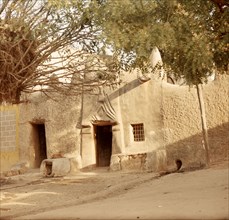 A house made of dried mud in the old part of Kano, one ofthe major Hausa-Fulani city states of northern Nigeria