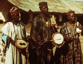 Court drummers of the Timi of Ede